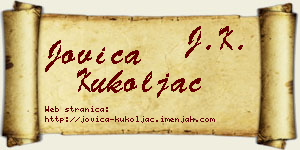 Jovica Kukoljac vizit kartica